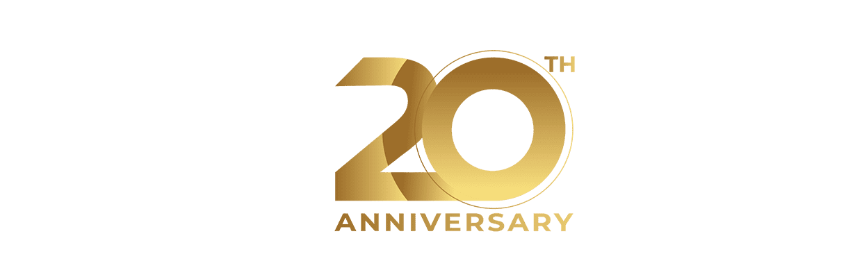 20th Anniversary badge
